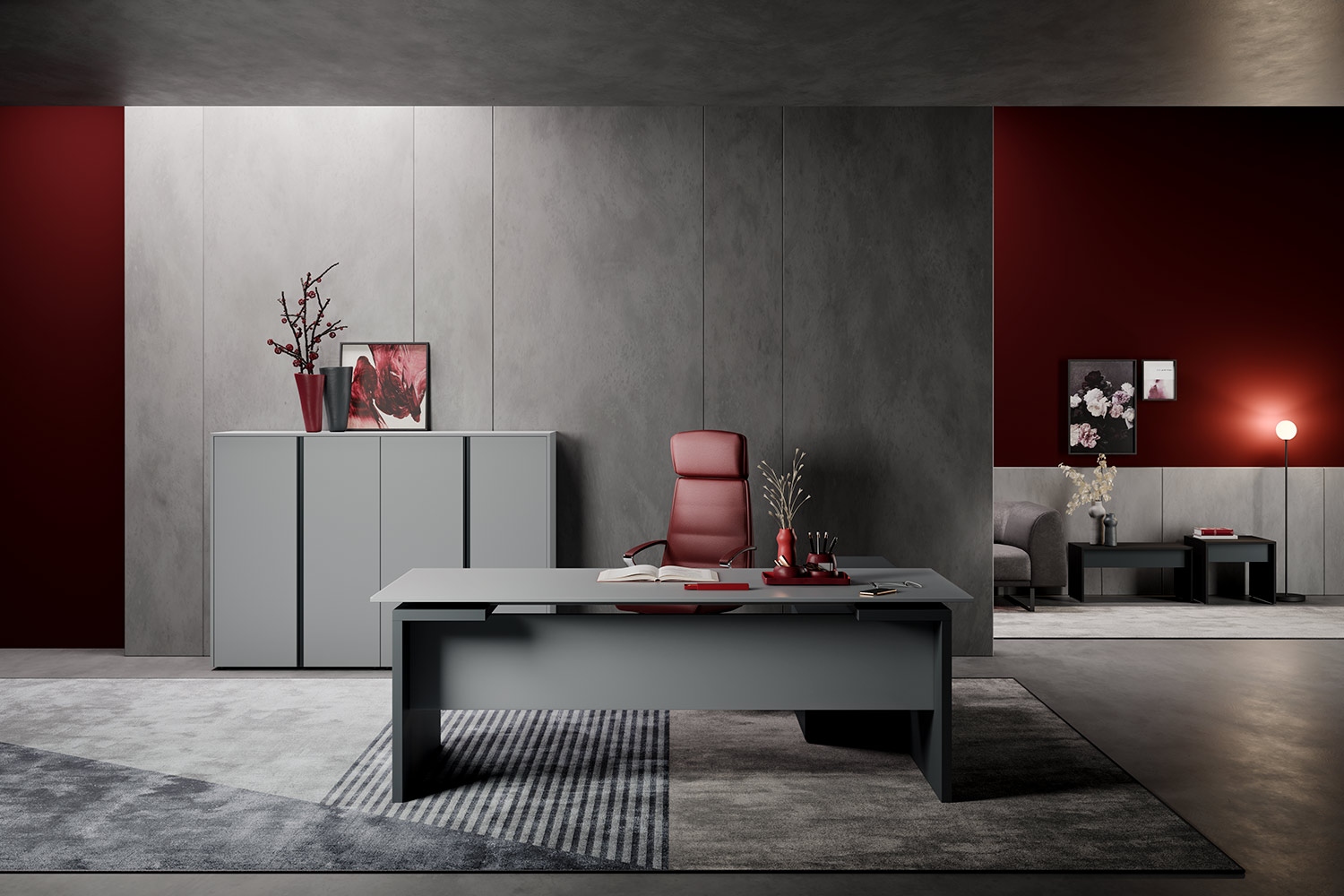 Slim Executive Table